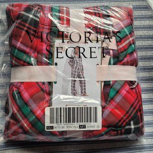 Victoria's Secret Flannel Long Pajama Set, XXL Regular